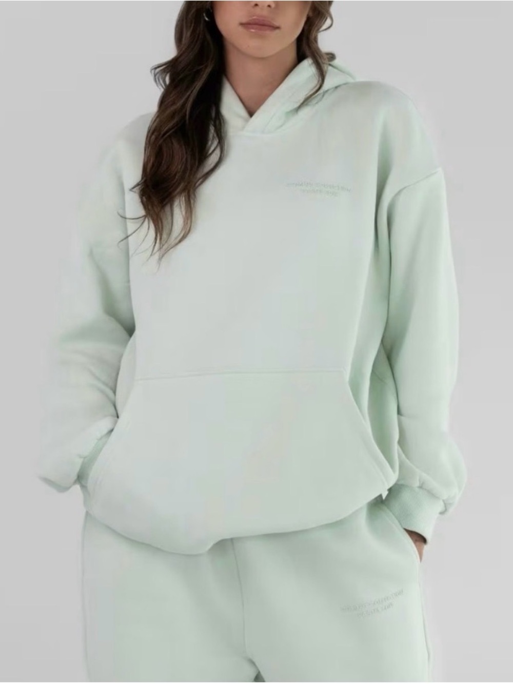 Comfrt Everyday Oversized Hoodie - Mint Green
